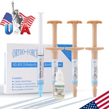 Dental Orthodontic Direct Paste Adhesive Bonding Self Curing Composite Resin Kit