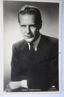 14399 Photo Autograph AK Albert Matterstock 1939 Autograph Authentic Signature