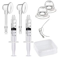 Inverted Nipple Corrector Puller 2 PC Nipple Aspirator Corrector Women Nipple...