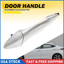 For 2011-2016 Hyundai Elantra 836623X020-PFM Rear LH Outer Door Handle Chrome