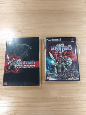 [E2664] PS2 Maximo Strategy Set (PlayStation MAXIMOGhosts and Gadgets)