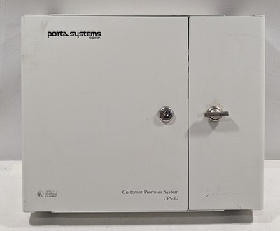 Porta Systems CPS-12 Customer Premises System Building Entrance Terminal *READ*