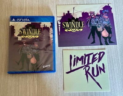 The Swindle NEU SEALED Limited Run LRG PS Vita PlayStation PSV RAR SELTEN