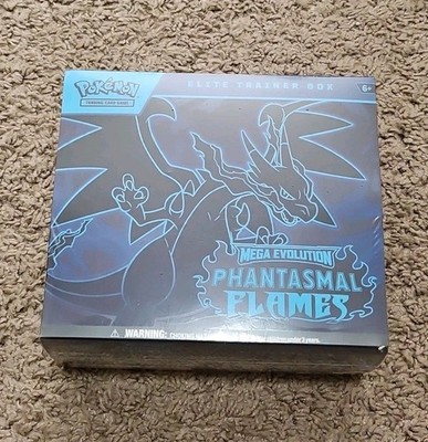 Pokémon TCG Mega Evolution Phantasmal Flames Elite Trainer Box