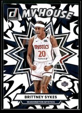 2025 Panini Donruss WNBA Brittney Sykes MY HOUSE INSERT Washington Mystics #18
