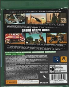 Grand Theft Auto: San Andreas (XB1 Packaging) Xbox 360 (Brand New Factory Sealed