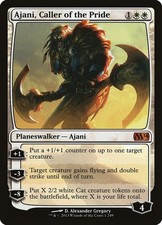 Ajani, Caller of the Pride (EX) Cat token MTG Discount: 5+ Magic Singles