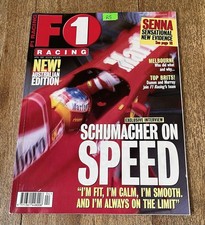 F1 Racing Magazine April 1997 Michael Schumacher Ferrari Damon Hill Williams