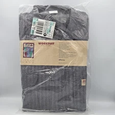 Vintage Big Mac JC Penney Work Suit Engineer Coverall Fisher Stripe 46R New NOS