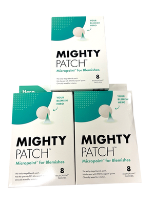 #ad 3 8ct ea Hero Mighty Patch Micropoint Hydrocolloid Acne Pimple Patches EXP 1 28 $19.99