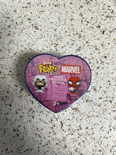 Funko Bitty Pop! Marvel Black Cat & Spider-Man Mini Vinyl Figures
