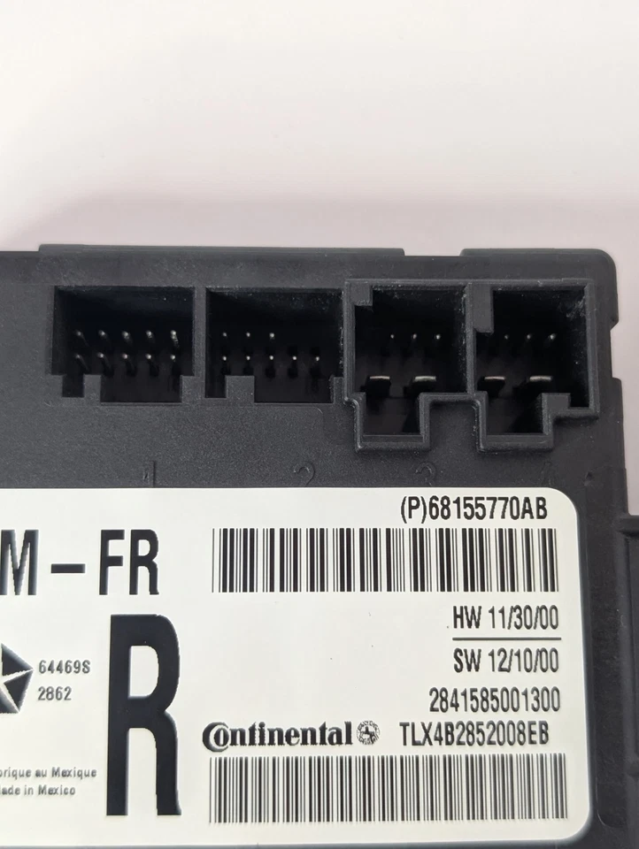 OEM ✅2011-2014 Chrysler 300 Dodge Charger  Right Door Control Module 68155770AB  Foto 4 de 4