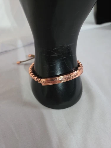 Michael Kors Bracciale elastico con perline placcato oro rosa (994)