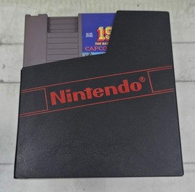 Vintage Nintendo NES 1943 The Battle Of Midway Game Cartridge Capcom Manual