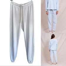 Sundry Women s Ice Blue Drawstring Joggers size 1/XS