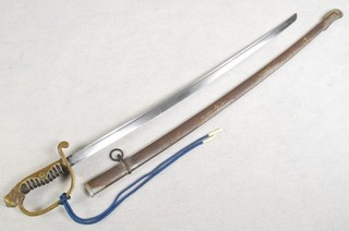 Old WWII Japanese Army Officer’s Dress Sword Company grade Kyū Guntō type 19