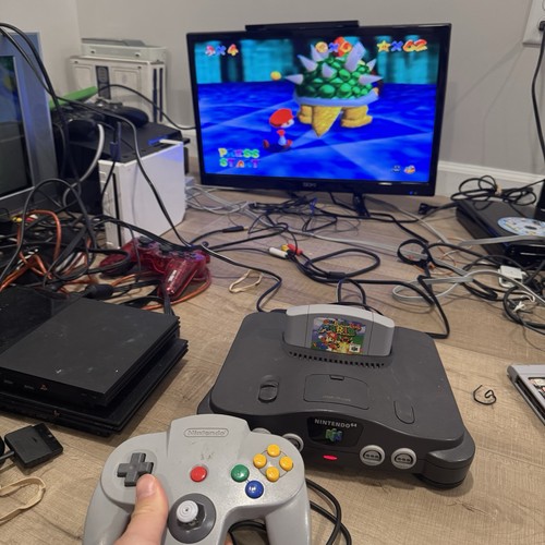 Nintendo 64 Console And Controllers With Expansion Pack & Super Mario 64 Tested - Picture 13 of 14