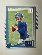 JAXSON DART 2025 PANINI DONRUSS RATED ROOKIE #400 GIANTS NFL BASE ROOKIE RC