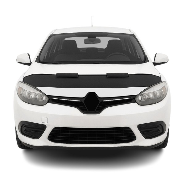 Haubenbra Steinschlagschutz FüR Renault Fluence 2010-2015 Schwarz Halb-image