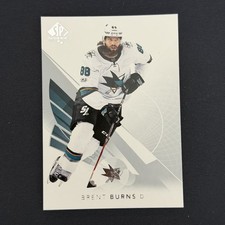2017-18 SP Authentic - Brent Burns #79 - San Jose Sharks / Colorado Avalanche