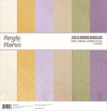 Simple Stories Simple Vintage Lavender Fields - Vintage Basics Kit, 26416