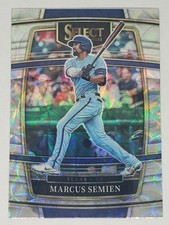 Marcus Semien 2022 Panini Select #44 Scope Prizm Parallel Texas Rangers
