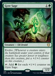 Gyre Sage #140 Commander: Innistrad: Midnight Hunt