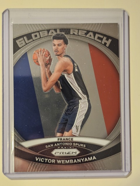 Victor Wembanyama 2023-24 Panini Prizm Global Reach RC #2 Wemby Rookie Card