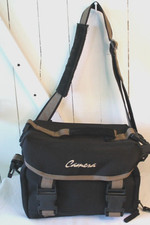 Vintage CAMERA BAG CASE - Canvas Multiple Compartments Photography 8x8x12