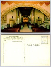 Mission San Luis Rey Interior California Postcard