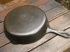 Vintage Fully Restored Griswold #8 Small Block Logo 704 S Cast Iron Skillet