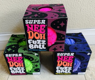   NeeDoh SUPER Fuzz Ball XL Squishy AUTHENTIC Schylling toy!   NEW/SEALED!