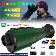 GTGUARD Thermal Imaging Monocular Ai 384x288 Handheld IR Thermal Vision Hunting