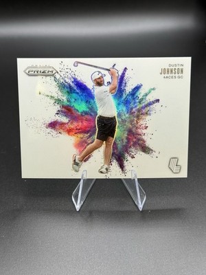2025 Prizm LIV Golf Dustin Johnson Color Blast Case Hit