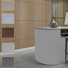 Acoustic Wall Panel Wood Slat Decorative Panelling 3D Slat Acoustic Panel 60CM