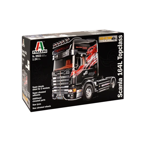 SCANIA 164L TOPCLASS KIT 1:24 Italeri Kit Camion Modellino Nuovo - Immagine 3 di 3