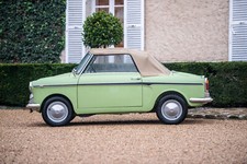 AUTOBIANCHI BIANCHINA CABRIO poster auto classiche  100x70 cm Nostalgia