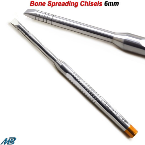 Implant Sugery Bone Splitting Spreading Chisels Dental Bone Expansion Set of 4 - Picture 6 of 6