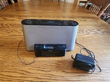 Sony Dream Machine ICF-CS10iP Speaker Dock Clock Radio for iPod & iPhone TESTED