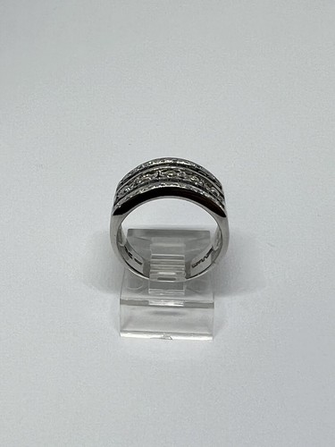 LeVian 18K White Gold, Natural Diamond & Sapphire Ring Size 6.5 MSRP $4,550 - 第 4/12 張圖片