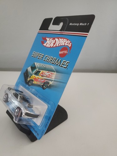 HOT WHEELS MUSTANG MACH 1 SUPER CHROMES NIP - Picture 4 of 6