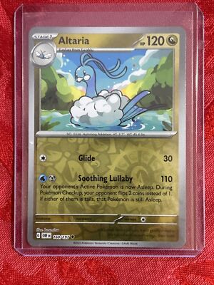 altaria pokemon card value Altaria [Reverse Holo] #160 Pokemon Obsidian Flames