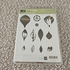 Stampin Up Set Of 12 Stamp Set - Build A Blossom