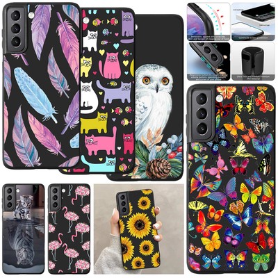 Flower Design Phone Case Silicone Cover For Samsung Galaxy A05S A16 S23 S24 S25