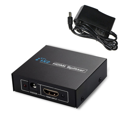 Watch HDMI Splitter 1 in 2 Out 4K for Dual Monitors/Displays Watch HDMI Splitter 1 in 2 Out 4K for Dual Monitors/Displays