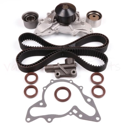SCITOO Timing Belt Kit For 2003-2006 Kia Sorento 3.5L – Includes Belt, Tensioner, Water Pump, Seals (Part TCKWP323A)