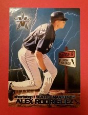 ALEX RODRIGUEZ (SP) HIGH VOLTAGE INSERT #34 SEATTLE MARINERS 2000 VANGUARD MLB