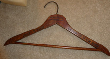 Original Vintage Joseph M Klein New York Clothier Wood Advertising Hanger
