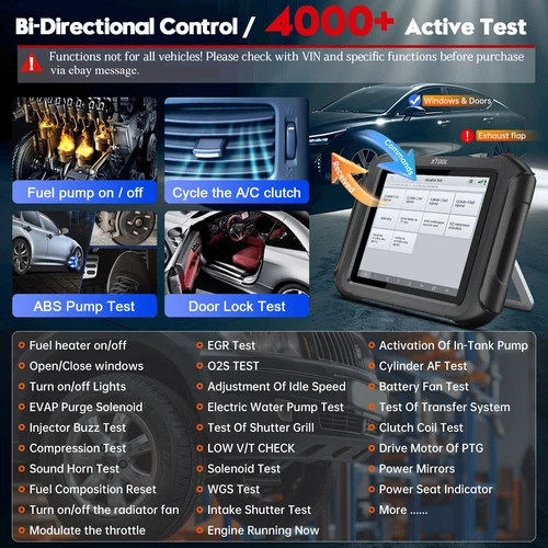XTOOL X100MAX Auto Key Programming Diagnostic Scanner IMMO ECU Programming KC501 - Picture 12 of 23