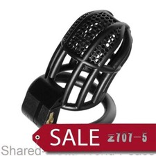 Plastic Male Chastity Device Resin Cage for Men Short/Standard Locking Belt